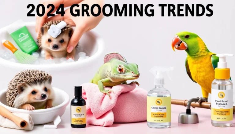 Exotic Pet Grooming Trends In 2024