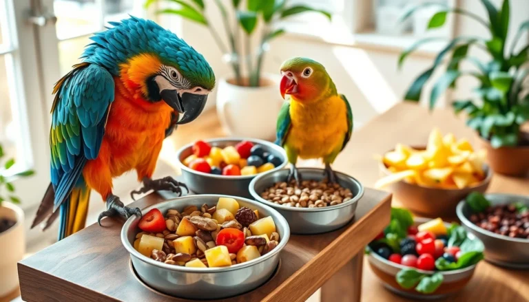 Best Foods for Exotic Birds
