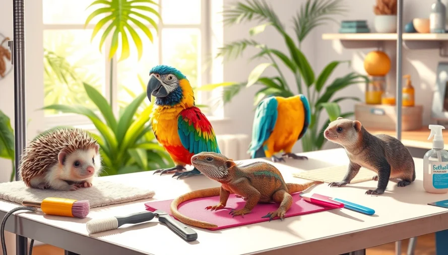 The Ultimate Guide to Grooming Exotic Pets: Tips for Every Species
