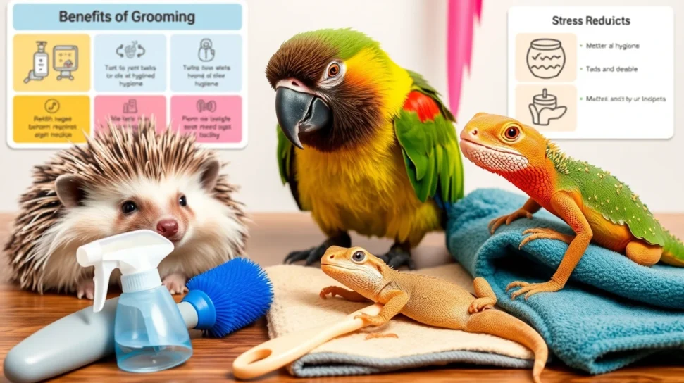 Grooming for Exotic Pet Health